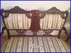 Beautiful Vintage/Antique Setee and Arm Chair