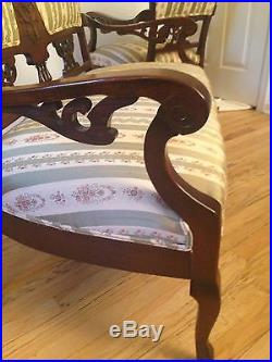 Beautiful Vintage/Antique Setee and Arm Chair
