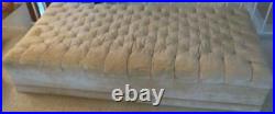 Beautiful Vintage Tufted Over-sized Chaise 1960s GDC GREAT VINTAGE PIECE