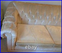 Beautiful Vintage Tufted Over-sized Sofa 1960s GDC GREAT VINTAGE PIECE