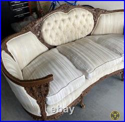 Beautiful Vintage WWII Era Couch