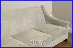 Bernhardt Palisades Modern Grey 108 Long Sofa
