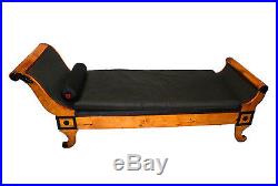 Biedermeier 19th Century Recamier Chaise Lounge Daybed