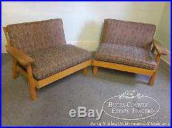 Brandt Ranch Oak Sectional Sofa (B)