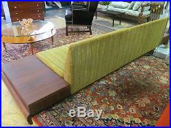Couch Adrian Pearsall Mid-century Modern Solid Teak Upholstered