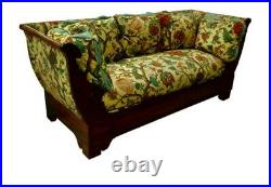 C 1840 American Empire Mahogany Sofa