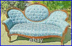 Cameo Back Sofa antique Victorian DELIVERY to most Destinations AVAILABLE ask me