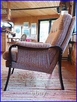 Chair Vintage Relaxing 60er Retro Easy Danish Modern 70er Farstrup 65