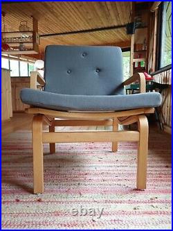 Chair Vintage Relaxing Finn Ostergaard Retro Easy Kvist Danish 70er 23