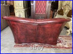 Chesterfield Sofa English XX Century Red Available The Pair