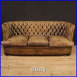 Chesterfield leather sofa Chester furniture couch tufted vintage 900