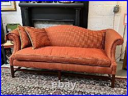 Chippendale? Camelback? Sofa Single Cushion 2 Matching Pillows