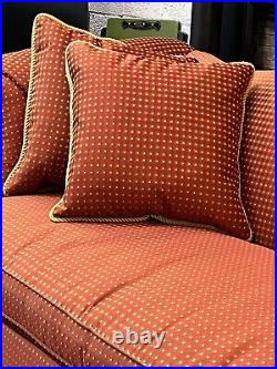 Chippendale? Camelback? Sofa Single Cushion 2 Matching Pillows