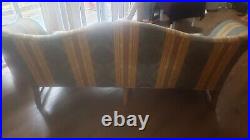 Chippendale Camelback Sofa, multicolor, used