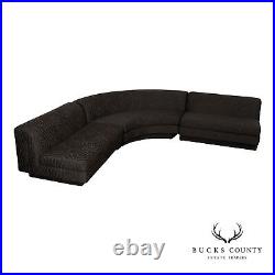 Contemporary Postmodern Three-Piece Sectional Sofa