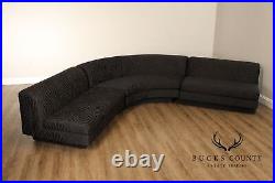 Contemporary Postmodern Three-Piece Sectional Sofa