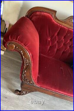 Couch antique vintage sofa victorian