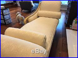 Custom Italian Chaise Lounge (fading sofa) Excellent condition