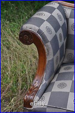 Custom Made Mahogany Sofa