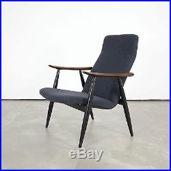 Danish Modern Arm Chair by Olli Borg for Asko Finland 60s Teak Sessel 60s no. 1