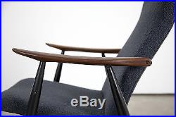 Danish Modern Arm Chair by Olli Borg for Asko Finland 60s Teak Sessel 60s no. 1