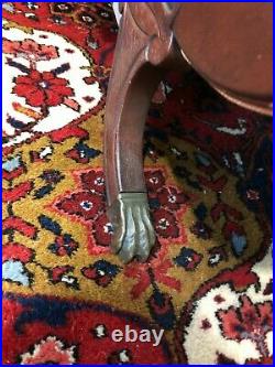 Duncan Phyfe Antique Beautiful Claw-foot Sofa
