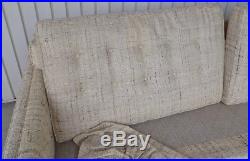 Edward Wormley Limo sofa by Dunbar original upholstery signed mid century modern