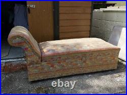 Edwardian Lift Top Day Bed for Re-upholstery 160cm. X 58 cm