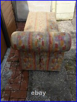Edwardian Lift Top Day Bed for Re-upholstery 160cm. X 58 cm