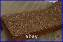 Eldredge & Miller Antique Mission Oak Day Bed Chaise Lounge