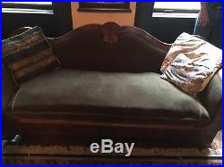 Elegant Civil War Era Couch Sofa original upholstery