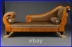 Empire Swans Chaise Longue IN Antique Style
