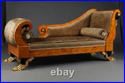 Empire Swans Chaise Longue IN Antique Style