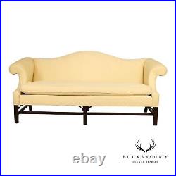 Ethan Allen Traditional Classics Chippendale Style Camelback Sofa