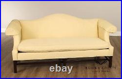 Ethan Allen Traditional Classics Chippendale Style Camelback Sofa