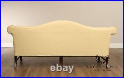 Ethan Allen Traditional Classics Chippendale Style Camelback Sofa