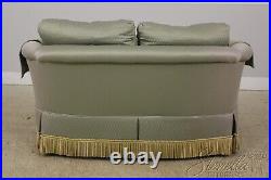 F56895EC SHERRILL Upholstered Loveseat Sofa w. Down Seats