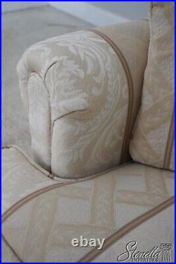F60204EC ETHAN ALLEN Damask Print Upholstered Sofa
