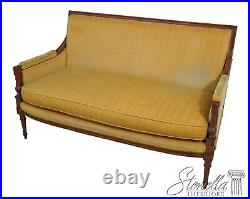F61406EC Vintage French Louis XVI Style Upholstered Loveseat