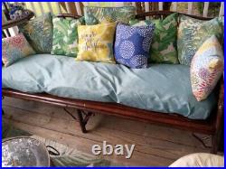 FICKS REED RATTAN SOFA- Bamboo Vintage Long Sofa