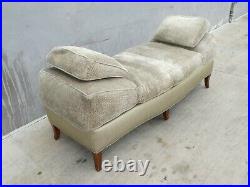 Fabulous Upholstered Donghia Bench / Fainting Couch / Daybed