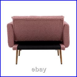 Fashion Classic style lounge chair in living room and bedroom (Brush Pink Teddy)