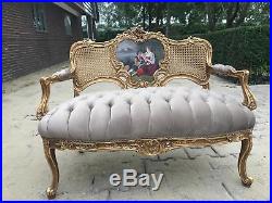 French Louis XVI Sofa/settee/love-seat