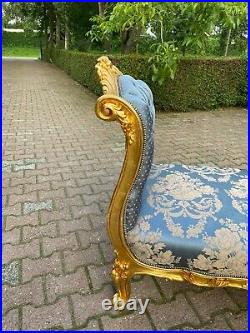 French Louis XVI Style Love Seat/Settee/Sofa Worldwide Free Shipping