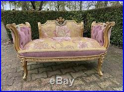 French Louis XVI Style Settee/Sofa/Love Seat