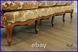 French Louis XV Style Vintage 8' Long Sofa