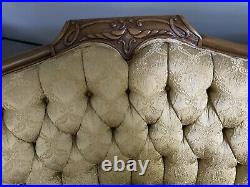 French Provincial Antique 3 Piece Couch