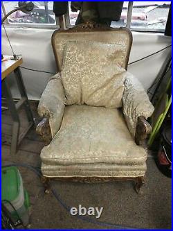 French provincial couch and chair