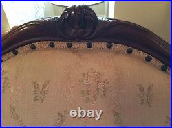 Gorgeous Antique Victorian Couch & Chair Great For Formal Sitting Room