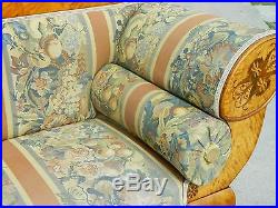 Gorgeous Biedermeier Inlaid Sofa